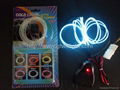 EL Wire kits（Transparent and purple) 2