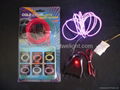 EL Wire kits（Transparent and purple) 5