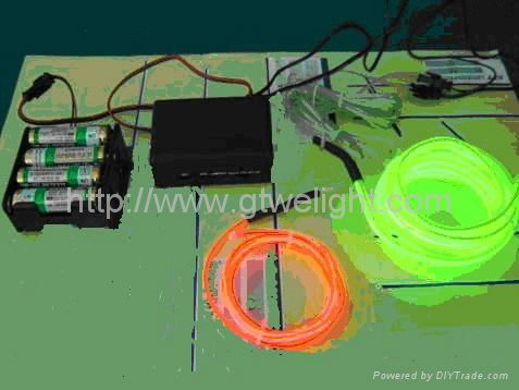 EL Wire, Neon WIre+12V DC Inverter + 5 Meter EL Wire manufacture 5