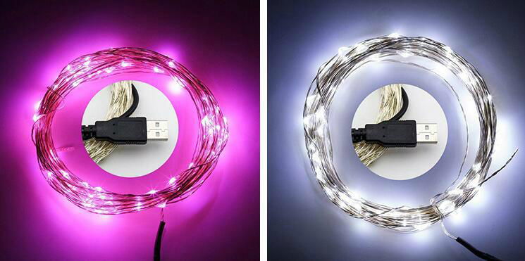 led USB copper string light DC12V waterproof 2