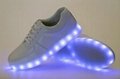 发光灯鞋七彩发光鞋荧光鞋LED鞋跑步鞋USB充电灯光鞋 2
