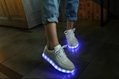 发光灯鞋七彩发光鞋荧光鞋LED鞋跑步鞋USB充电灯光鞋 3