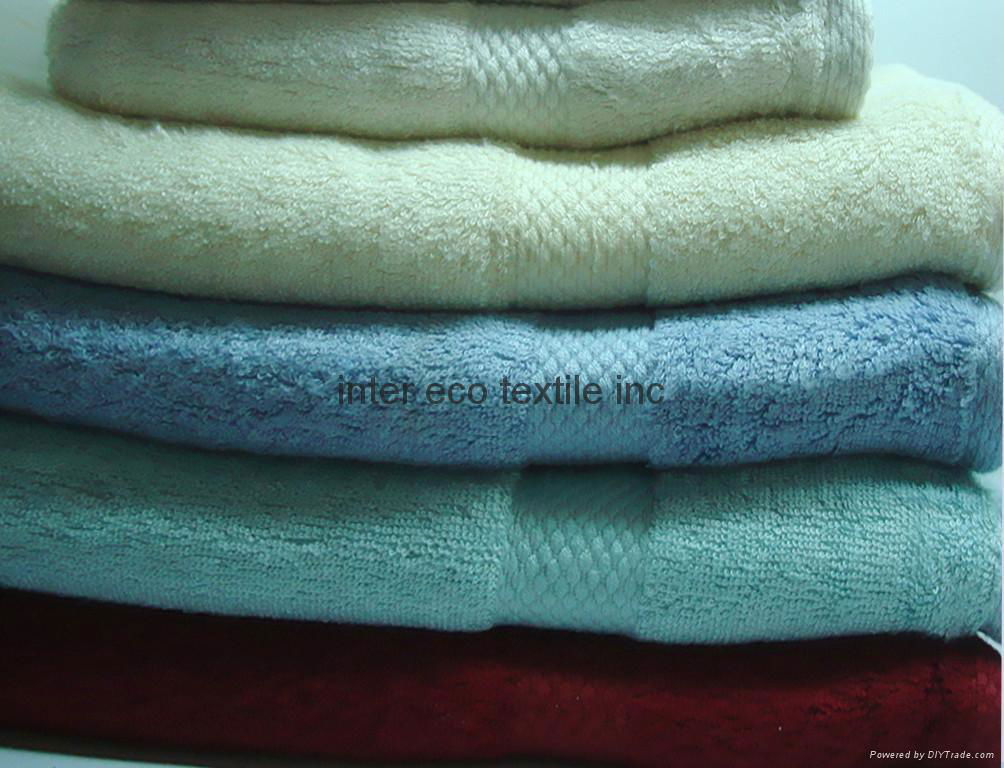 竹纤维浴巾  3