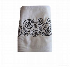 Velvet cotton towel