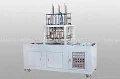 KV-168D/F2 Six Molds Fabric Cup Molding Machine