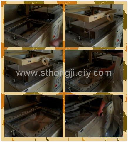 XS-4060 Plastic Shot Vacuum forming machine 2