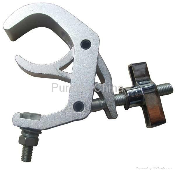 Clamp for stage use Aluminum, Hook, coupler