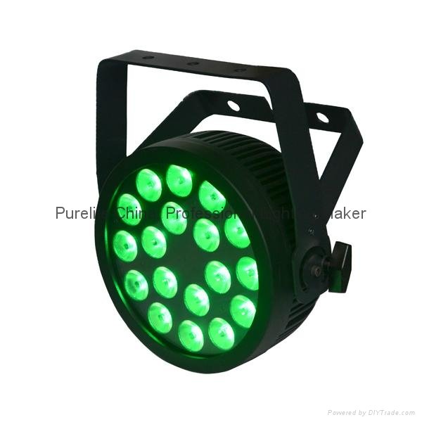 CE approved POWERCON 18x12W RGBWA UV LED Par Stage Light 5