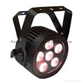 6X12W RGBWA UV Hex LED Slim PAR CAN With POWERCON wash Stage Light 4