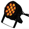 IP65 12X12W RGBWA UV 6IN1 LED Par Light Waterproof Outdoor use DMX Stage Light 4