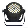 LED PAR Light with 54X3W Cool/Warm White Cree LED 2800K - 6500K for architecture