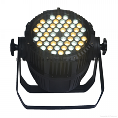 LED PAR Light with 54X3W Cool/Warm White Cree LED 2800K - 6500K for architecture