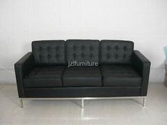 leather sofa