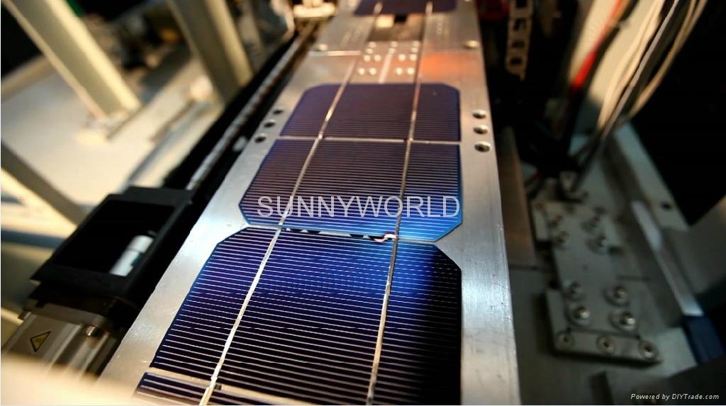 全自动太阳能电池片串焊机 3