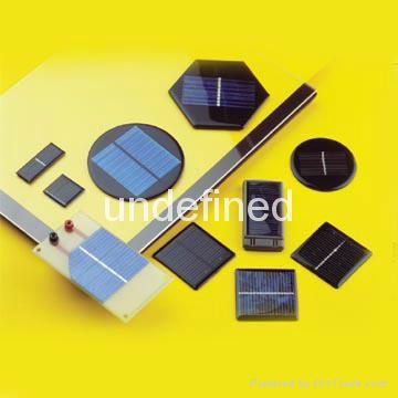 0.1W-3W small Solar Panel Epoxy solar panel for LED light, toys 5