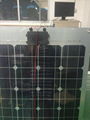 semiflexible solar panel 40W 50W 100W 120W factory directly sale 