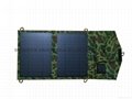 7W 10W 14W portable solar energy charger to charge smart phone