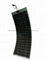 semflexible solar panel monocrystalline cell 100W factory sale directly  2