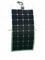 shenzhen China sunpower semiflexible solar panel 100W 