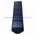 50W 60W 80W portable folding solar panel charger to charge 12V battery 