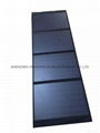 50W 60W 80W portable folding solar panel charger to charge 12V battery 