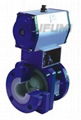 PTFE PFA FEP TEFLON ETFE LINED BALL VALVE 2