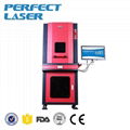 Fiber Laser Metal Marking Machine with Full Enclosed Cabinet