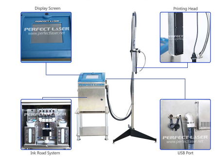 Inkjet Printer for Plastic Bottle Expiry Date Code Printing 3