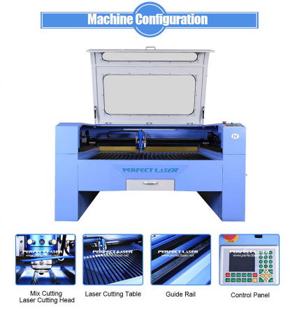 Metal  Acrylic Wood Plastic Mixed Laser Cutting Machine                         4