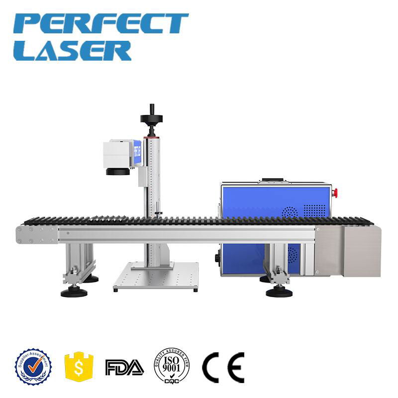 Pen Logo Laser Engraving and Marking Machine with Customized Conveyor Belt 2