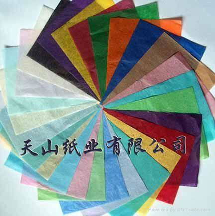 color tissue paper