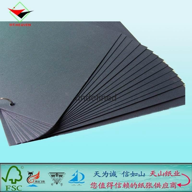 质优价廉黑卡纸厂批发做皮带专用透心黑卡纸1-2MM