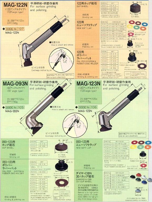 氣動打磨機MAG-121N 3