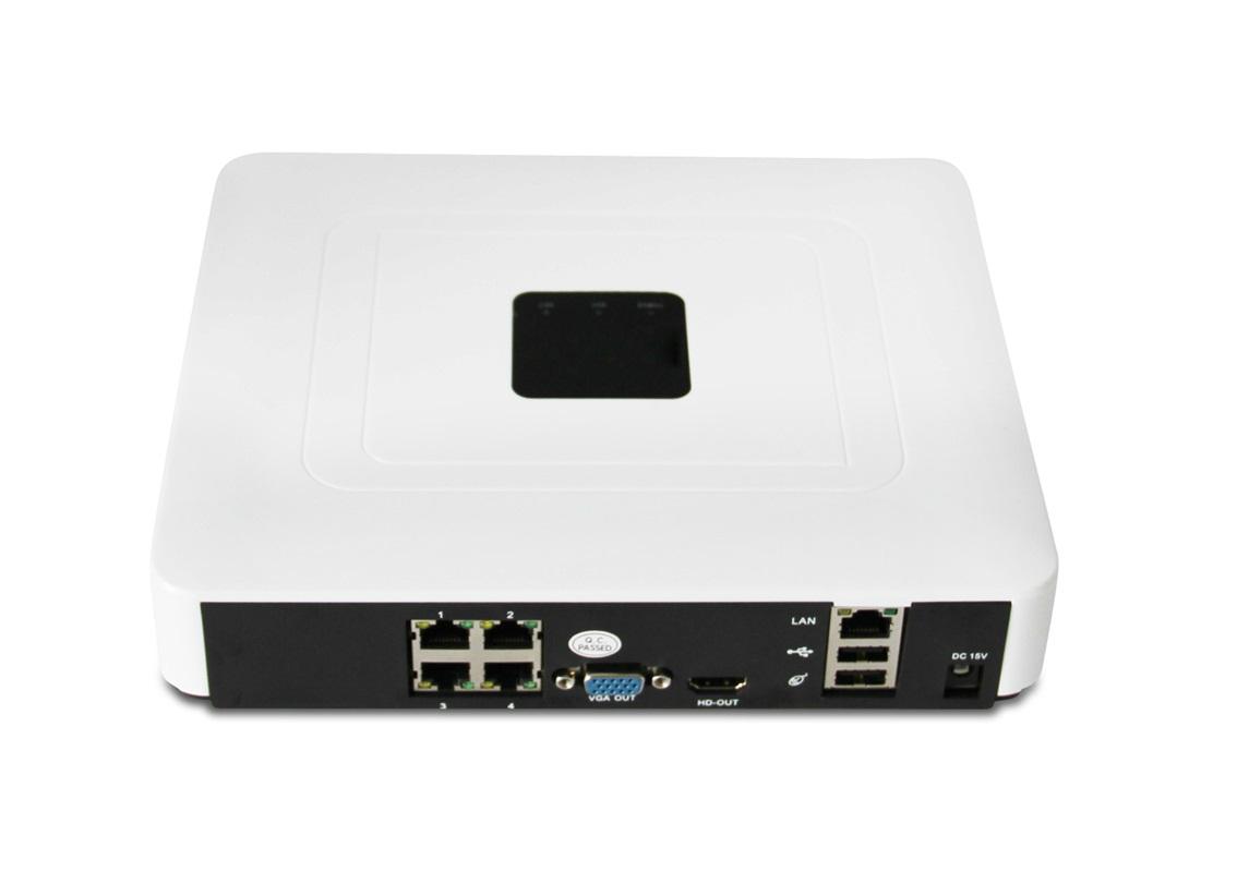 Hot Selling Home Security H.264 4CH 960P Mini POE NVR Kit 3