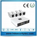 Hot Selling Home Security H.264 4CH 960P Mini POE NVR Kit 4