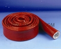 Fiberglass Sleeving with silicone rubber coating 