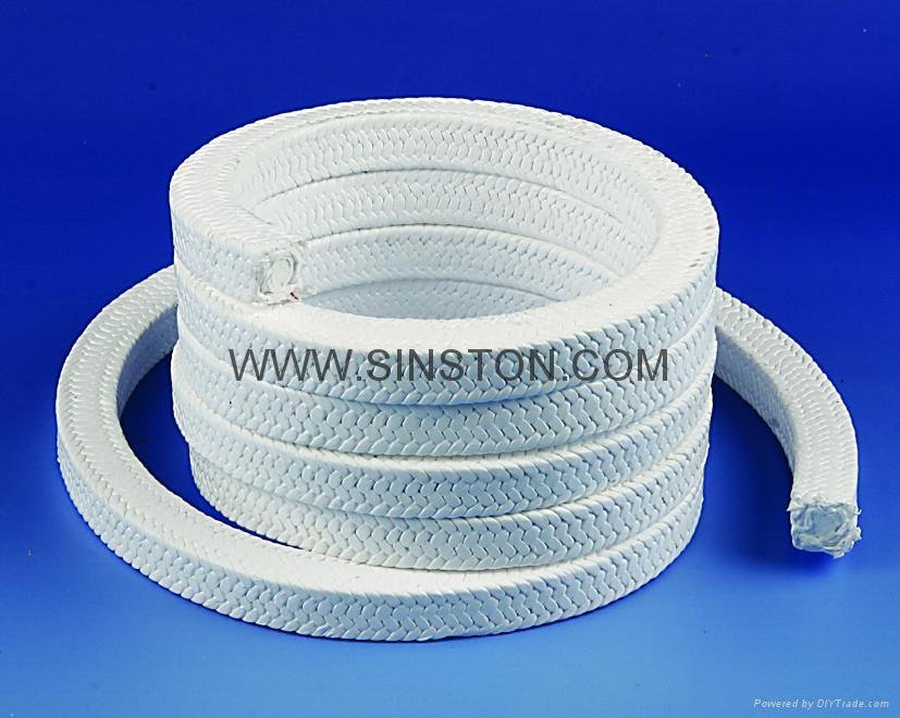 White PTFE Packing with oil 1