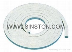 Acrylic fiber packing with PTFE