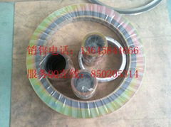 spiral wound gasket with inner and outer ring