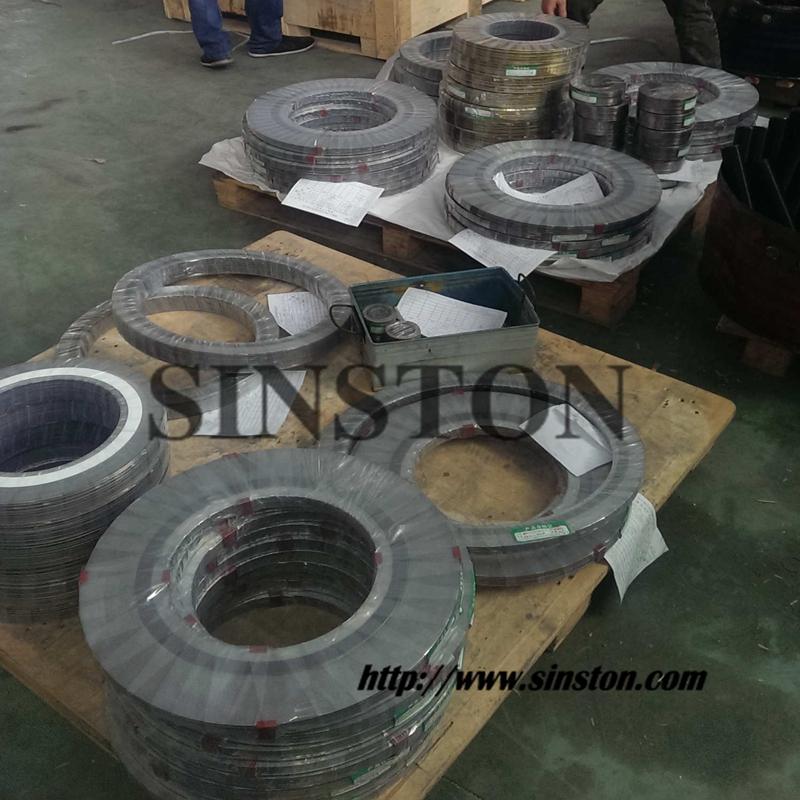 SS316不鏽鋼內外環金屬纏繞墊片 4