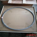 Kammprofile gasket with corrugated graphite tape coated both sides