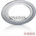 spiral wound gasket with CS outer ring