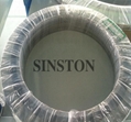 spiral wound gasket with inner and outer ring