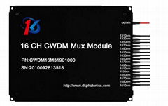 16-Channel Coarse Wavelength Division Multiplexer Module