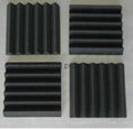 High Denisty  Sound Acoustic Fireproof Pyramid Polyurthane Foam Panel for Studio 3