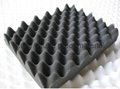 Great Sound Absorbing Sponge Widely Used Wave Shape  PU Foam 