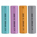 18650 3.7V2000mAh Lithium-ion Battery Cylindrical Cell  6