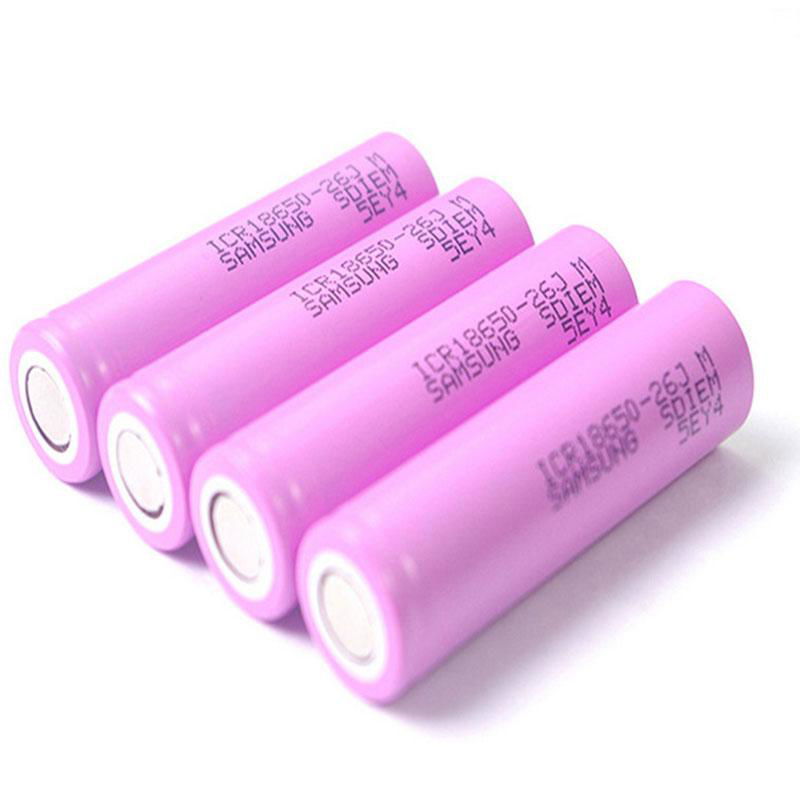 18650 3.7V2600mah High Discharge Rate Rechargeable Cylindrical Battery 4