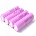 18650 3.7V2600mah High Discharge Rate Rechargeable Cylindric 4