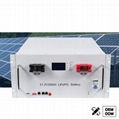 15KW  7000 Cycle Life solar Rack Mounted LiFePO4 Battery 15